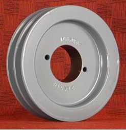 2BK62H Light Duty Two Groove QD Sheave for 4L or A, 5L or B Belts. 5.95" O.D.