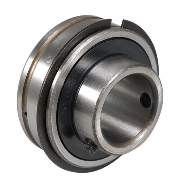 SER-205-16 Wide Inner Ring Bearing W/ Set Screw Locking 1"