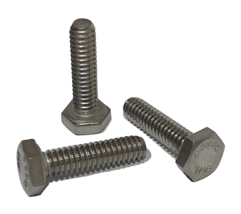 1/4-20 X 1 1/4 Stainless Hex Bolts QTY 50, 100 or 1000