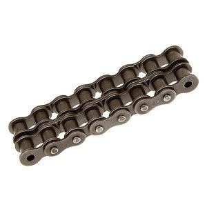 #100H -2, Heavy Duty Double Strand Roller Chain Riveted 10FT Reel New, 100-2H
