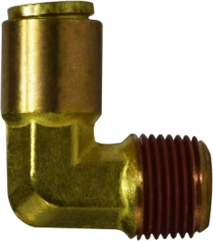 D.O.T. Brass 90DG Male Elbow Push Lock 269PPDOT-
