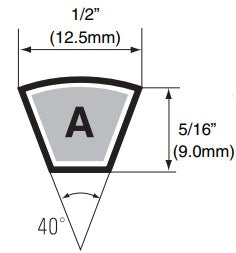 A-60 Conventional V-Belt