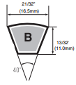 B-67 Conventional V-Belt