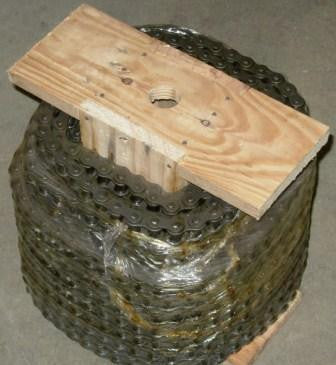 #60H Heavy Roller Chain Reel with Connecting Links, New from Factory