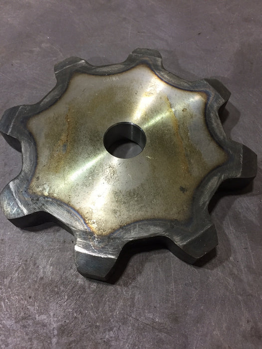 88A7-1"  7 Tooth A Plate Sprocket  2.609" Pitch- 2.609" Pitch