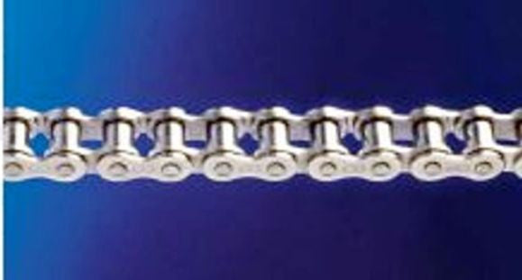 #41 Nickle Plated Roller Chain 10FT Roll with Free Connecting Link