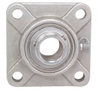SUCSF-209-28 Stainless Steel Four Bolt Flange - Stainless Steel Insert