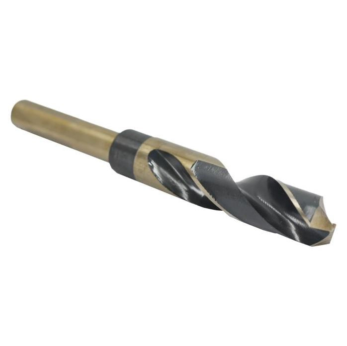 13/16" Reduced Shank Drill Bit - Black & Gold - 3-Flat 1/2" Shank