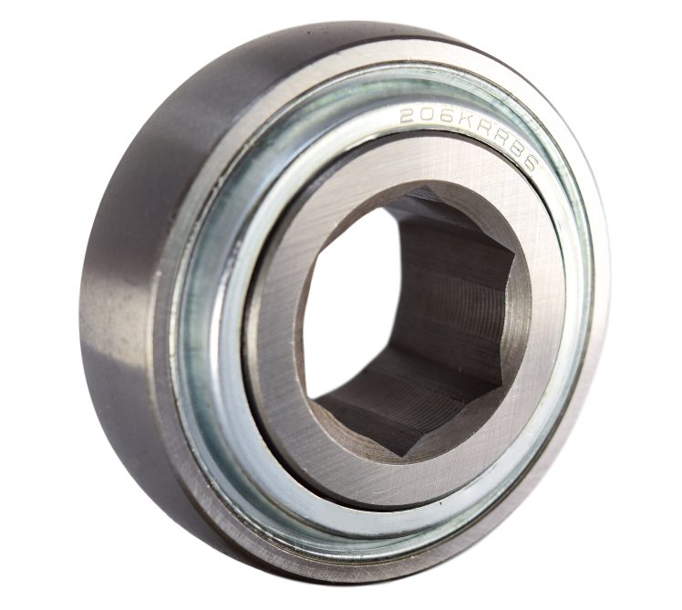 206KRRB6 Radial Deep Groove Ball Bearing 1" HEX