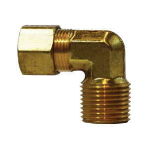 Brass Compression Male Elbow