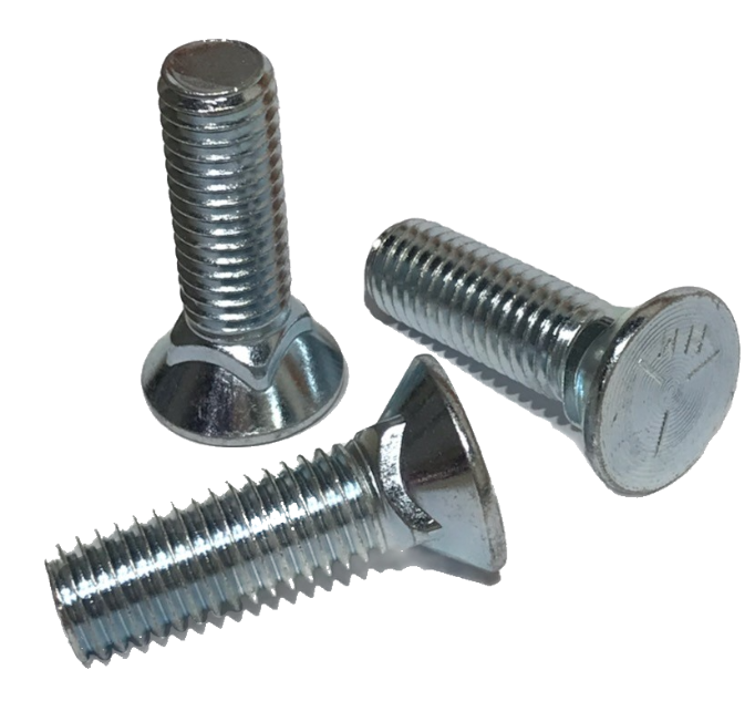 3/8"-16 x 2" Grade 5 Plow Bolt - 50 Pack