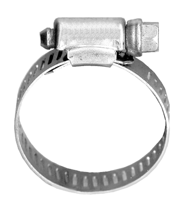 #10 All Stainless Hose Clamp - 301 Stainless Steel - 10 Pack