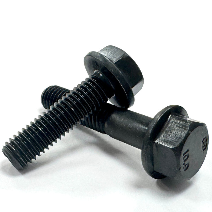 7/16"-14 Hex Flange Bolts Grade 8 - Yellow Zinc - Choose your size & length