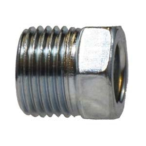 1/4" Steel Inverted Flare Nut - 25 Pack