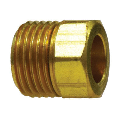 3/16" Brass Inverted Flare Nut - 5 Pack