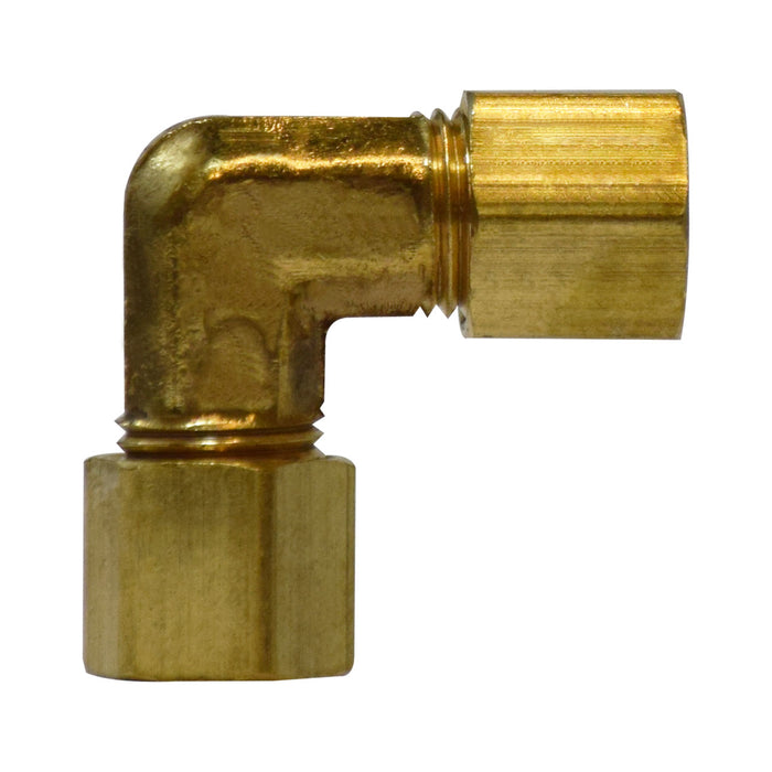 Brass Compression 90dg Union Elbow