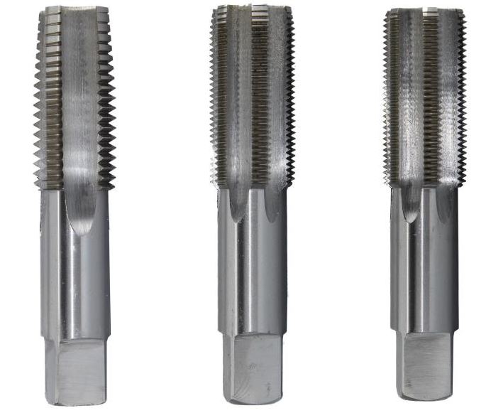 1-1/2"-12 UNF Carbon Steel Tap Set