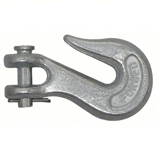 3/8" Grade 43 Clevis Grab Hook - Self Colored / Forged Steel - 4 Pack