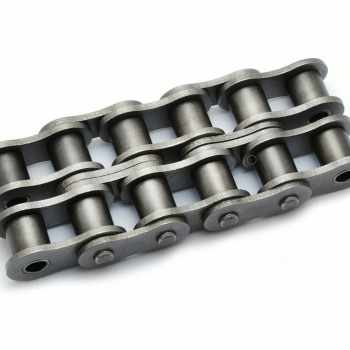 HKK #60-2R Duplex Riveted Superior Capacity Plus Roller Chain 3/4" Pitch