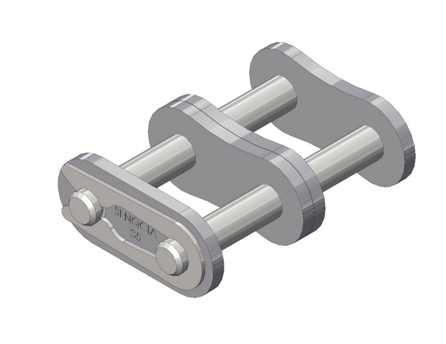 HKK #40-2 C/L Duplex Connecting Links -  Japanese Mfg