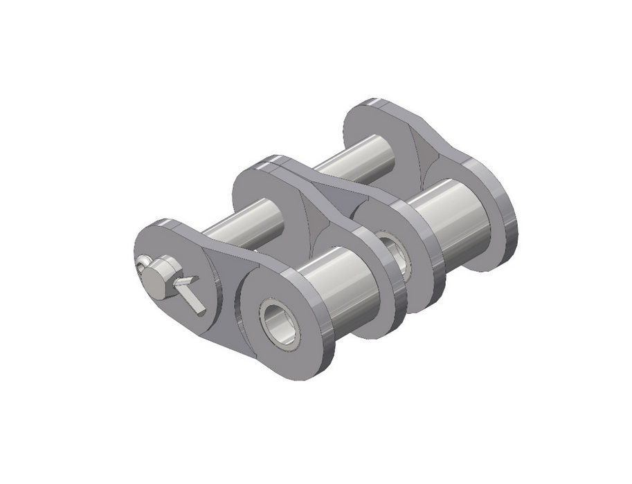 HKK #40-2 O/L Duplex Offset Links - Japanese Mfg