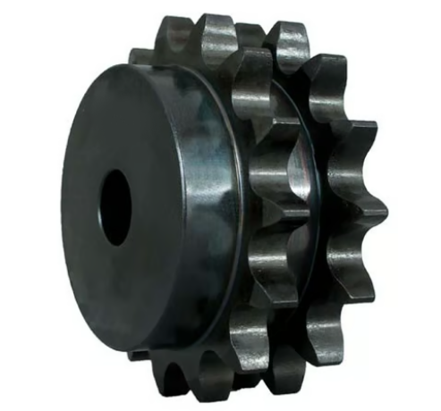 D40B24H Duplex Sprocket for #40-2 Double Strand Roller Chain - 5/8" Stock Bore - 24 Tooth