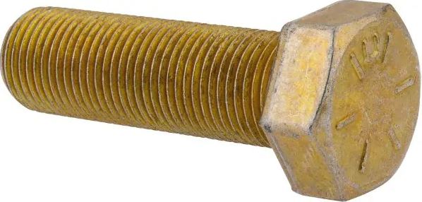 7/16"-20 Grade 8 Hex Cap Screw - Fine Thread - YZ - Choose Your Length - 50 Pack