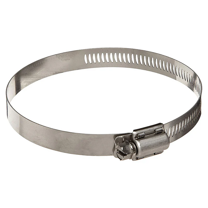 #24 All Stainless Hose Clamp - 301 Stainless Steel - 10 Pack