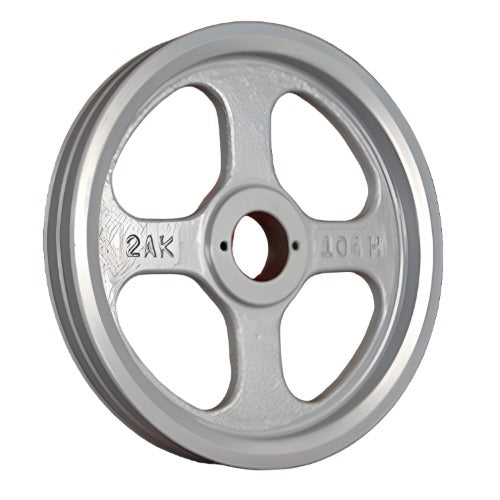 2AK134H Light Duty Two Groove QD Sheave for 3L, 4L or A Belts 13.25" O.D.