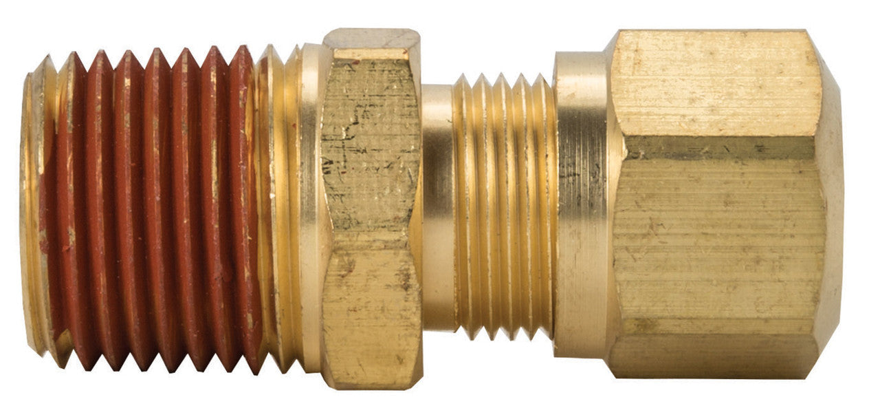 D.O.T. Air Brake Brass Fitting Male Connector for NTA Nylon Tubing