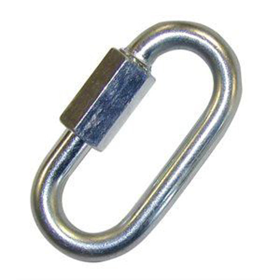 3/8" Quick Links / Rapid Links - Zinc Plated - 10 Pack