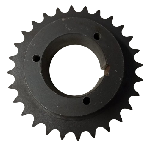 80Q20H Split Taper Lock Sprocket for #80 Roller Chain - 20 Tooth — Red ...
