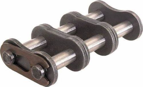 #40-3 Triple Strand Roller Chain Connecting Links - 5 Pack