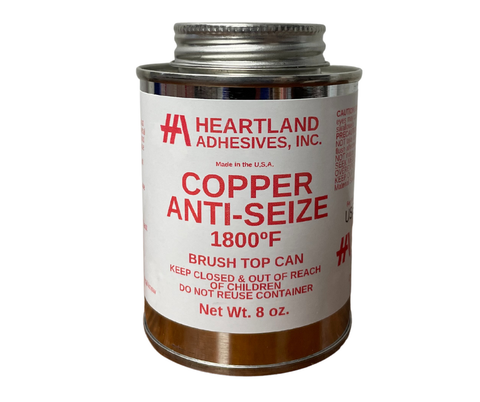 Copper Grade AntiSeize 8oz or 1LB Brush Top Can — Red Boar Chain