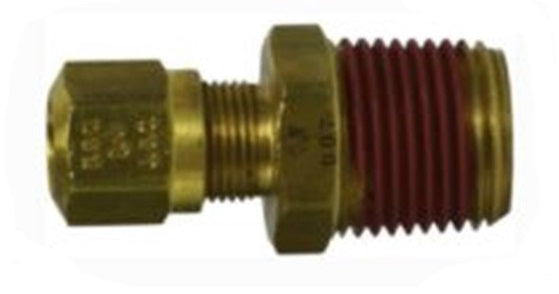 D.O.T. Air Brake Brass Fitting Male Connector for NTA Nylon Tubing