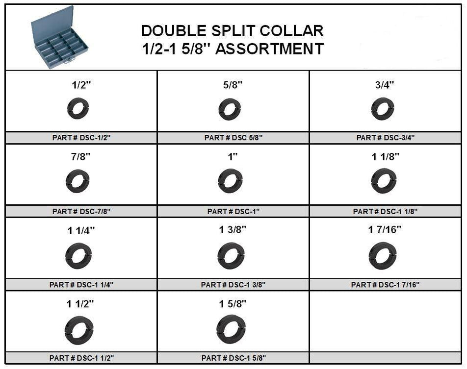 SHAFT COLLARS & COUPLINGS — Red Boar Chain & Fastener Questions Call ...
