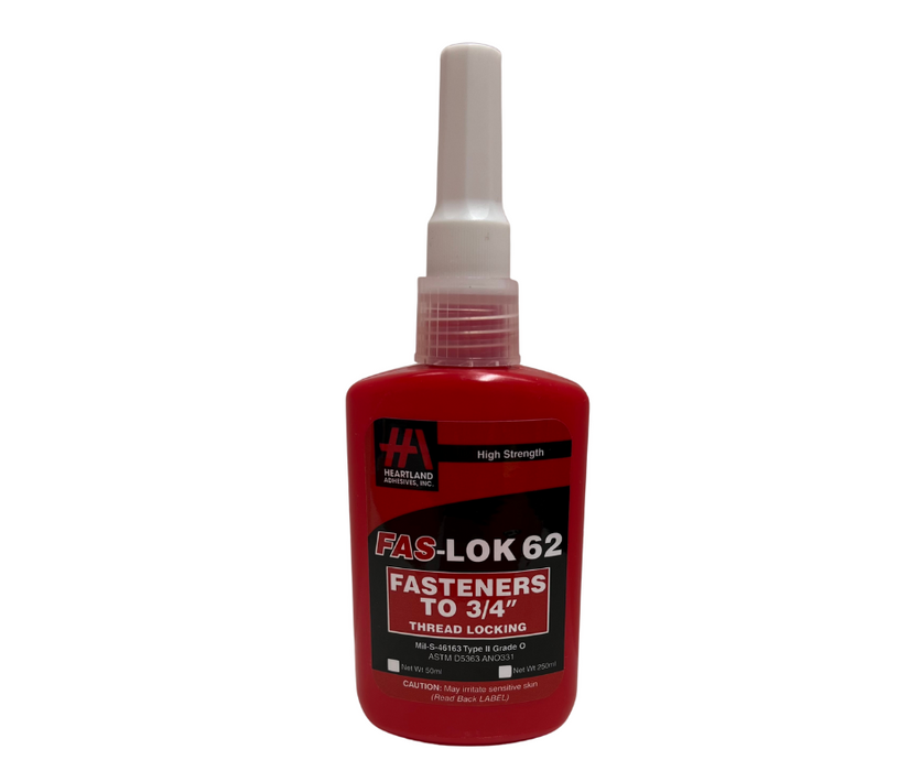 Thread Lock 626 FAS-LOK TL62 Anaerobic Thread Locking Compound - 10ML or 50ML — Red ...