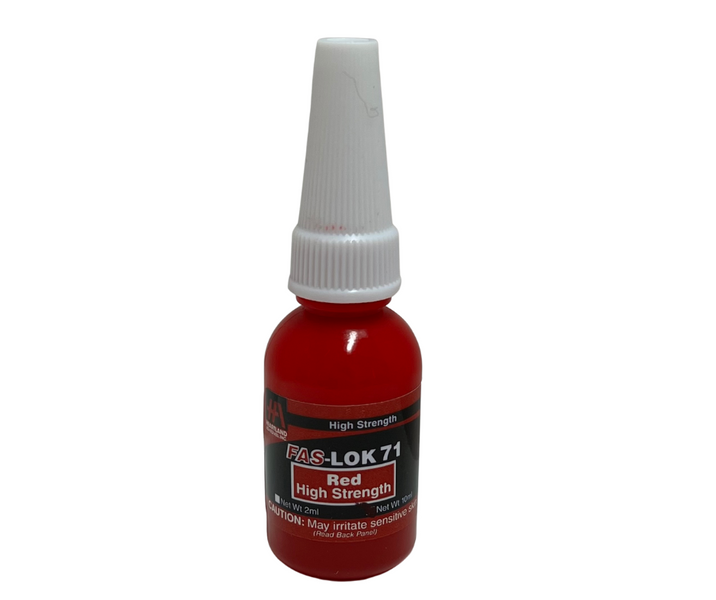 FAS-LOK 71 Anaerobic Thread Locking Compound - 10ML or 50ML — Red