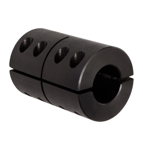 5/8" 2 Piece Black Oxide Coupler With Keyway 2CC-062-062-KW