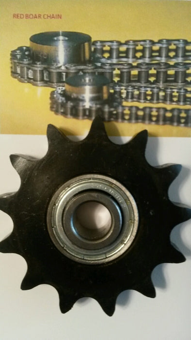80BB12H-3/4" Bore Idler Sprocket w/ insert bearing 204KRR2 for #80 Roller Chain