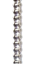 #60NP Nickel Plated Roller Chain 10FT Roll, Corrosion Resistant