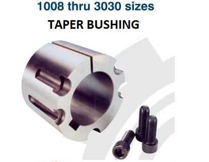 Taper Bushings BTL Series 1008 through 3030
