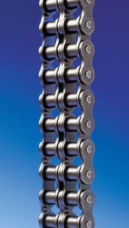 #80D-2 Duplex Dacromet Corrosion Resistant Roller Chain 10FT