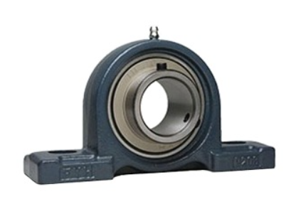 2 UCP206-20 Solid Base Pillow Block Bearings – 1-1/4 Inch, QBBC, New