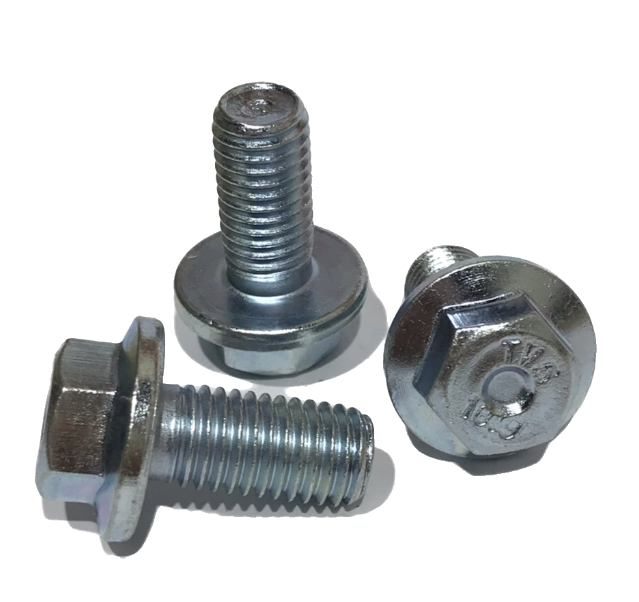 M10-1.25P JIS Metric Hex Flange Bolt - Pick Your Length - Zinc Plated — Red  Boar Chain & Fastener Questions Call 435-319-8344