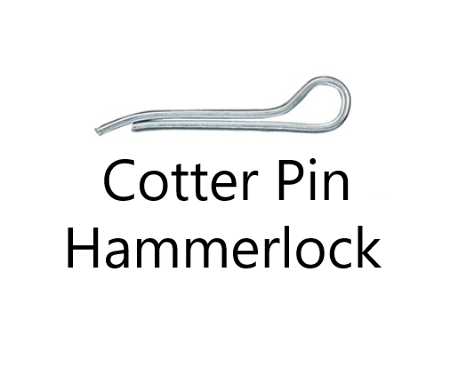 5/16" x 2-1/2" Cotter Pin Hammerlock CS ZC QTY 25