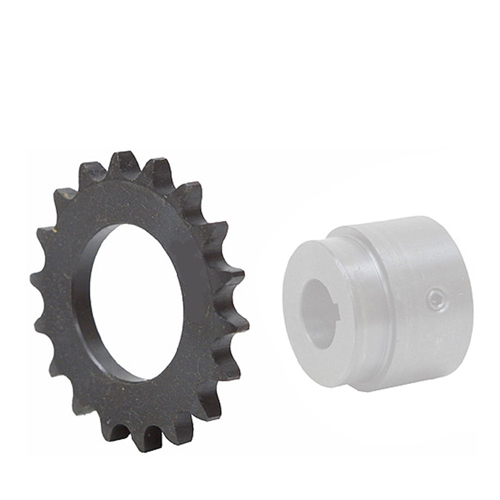 50 Roller Chain Sprocket Type B 1 Inch Bore 18 Jordan - View #2