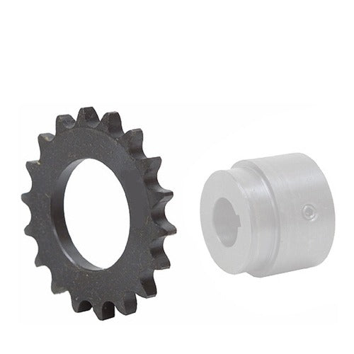 50W12 Weld Sprocket for W Series Weld Hub 12 Tooth